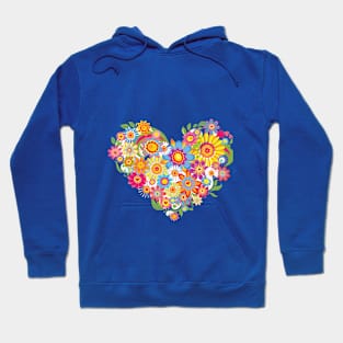 Floral Heart Hoodie